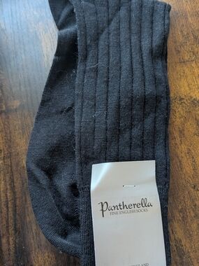 Pantherella Black Ribbed Men's Dress Socks Pack